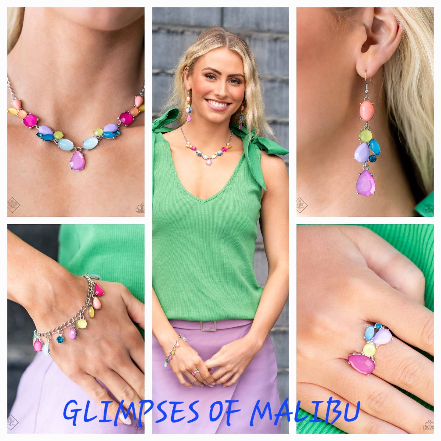 Glimpses of Malibu May Fashion Fix 4 PCS Set