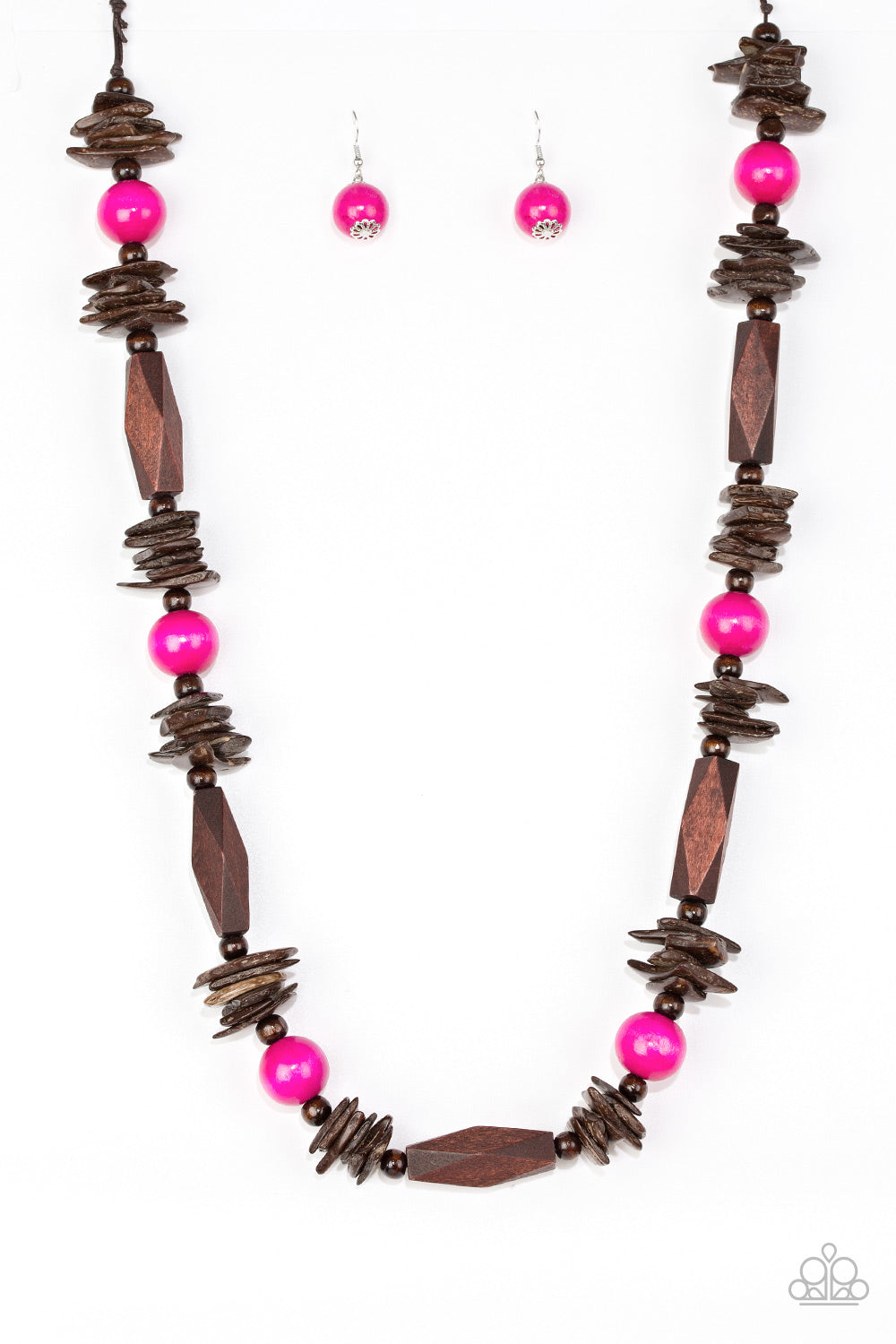 Cozumel Coast - Pink Necklace Earring Set