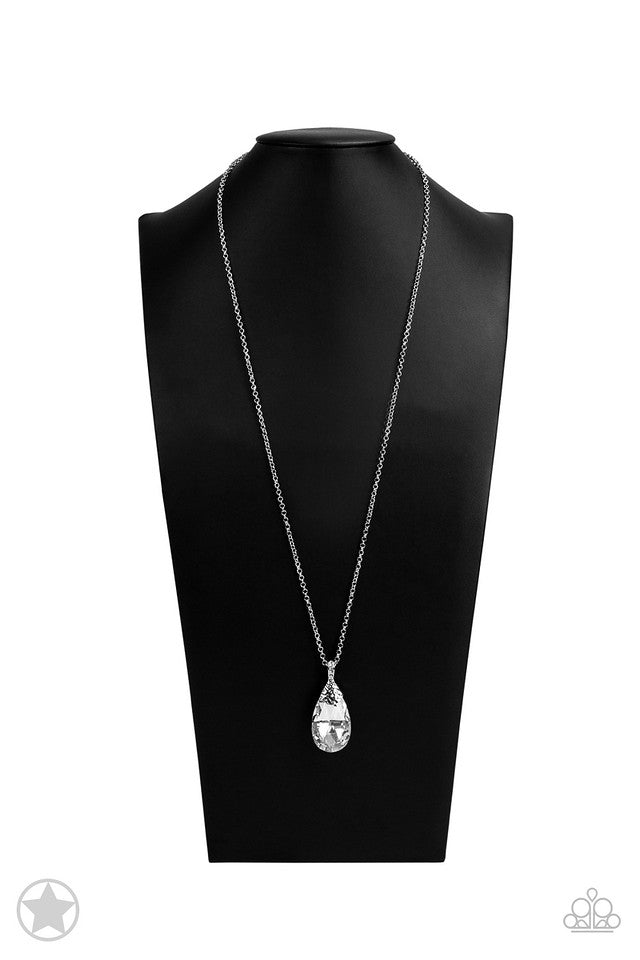 Spellbinding Sparkle - White Necklace