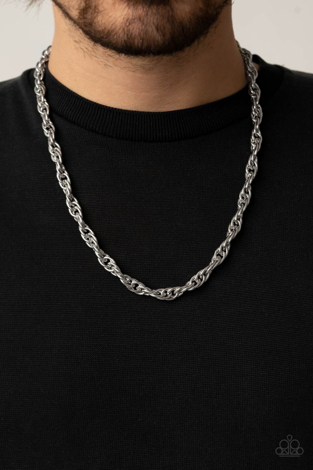 Extra Entrepreneur - Silver Men Necklace