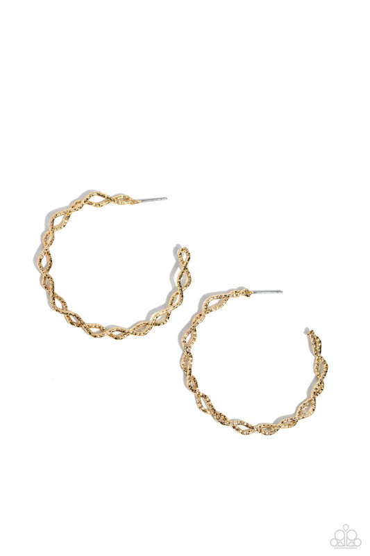 Haute Helix - Gold Hoop Earrings