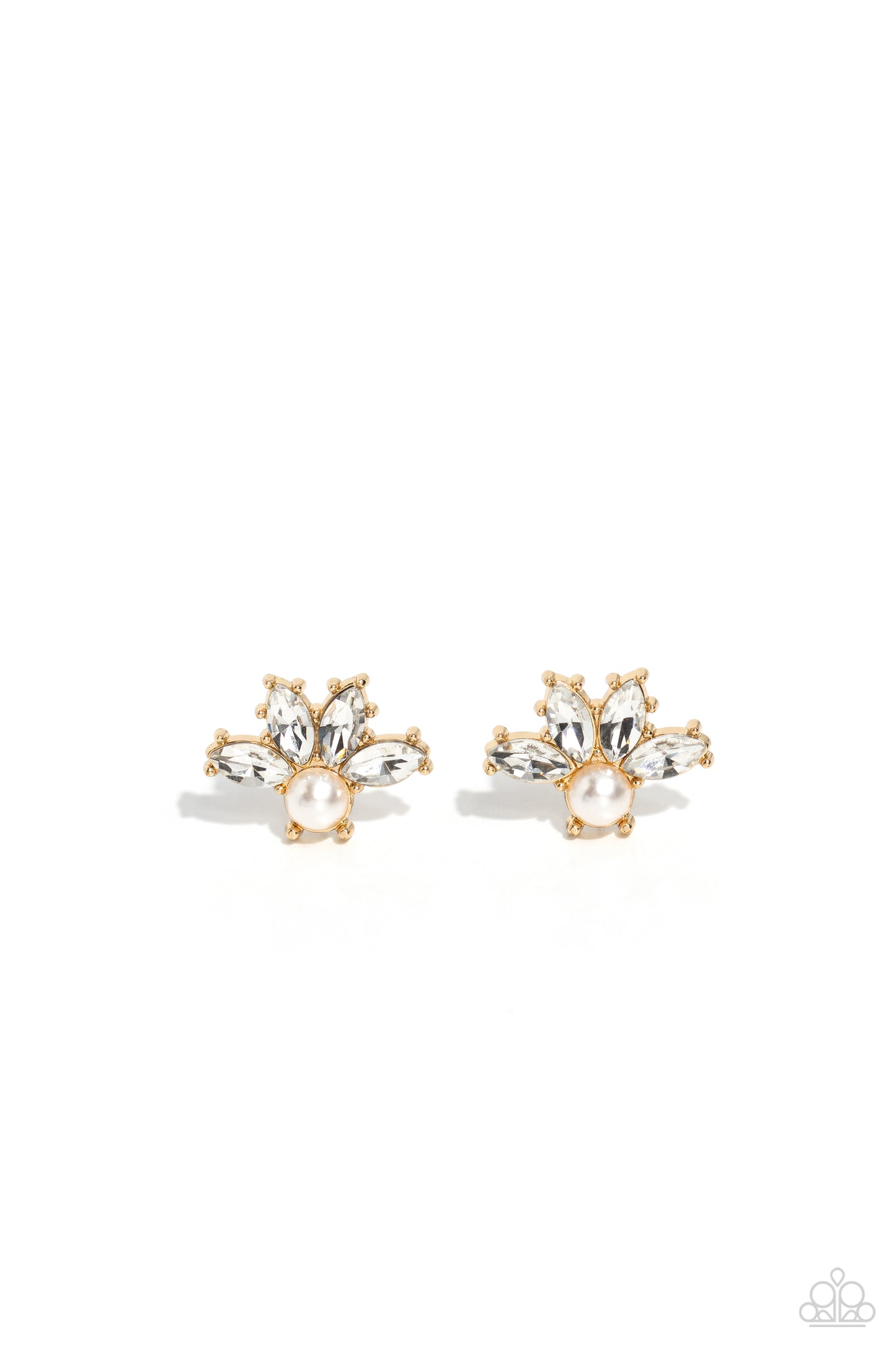 Stellar Showcase - Gold Post Earring