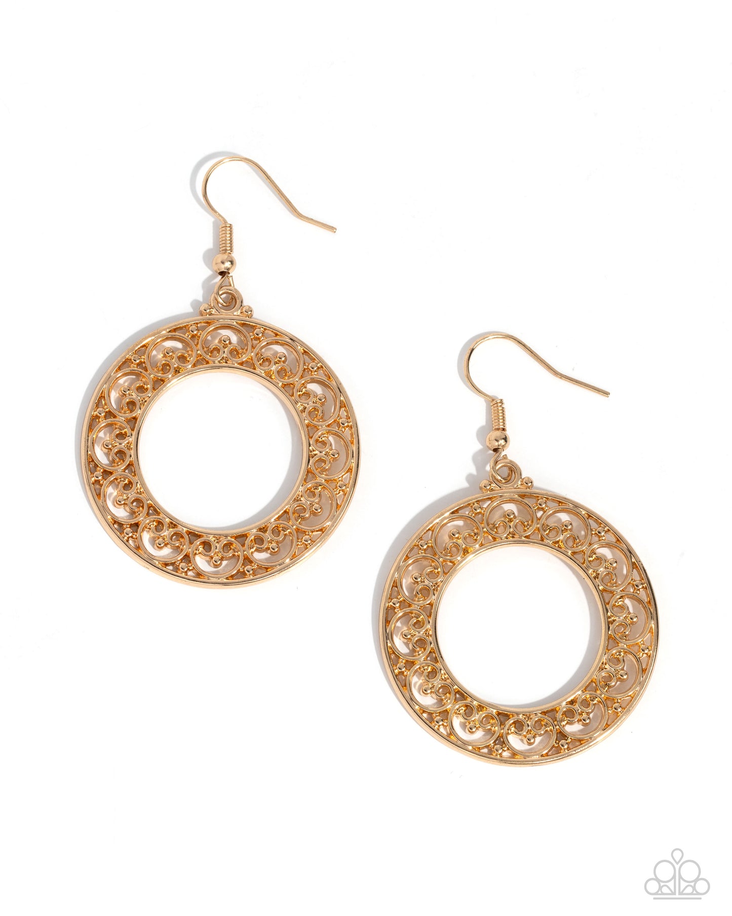 Vineyard Valentine - Gold Earrings