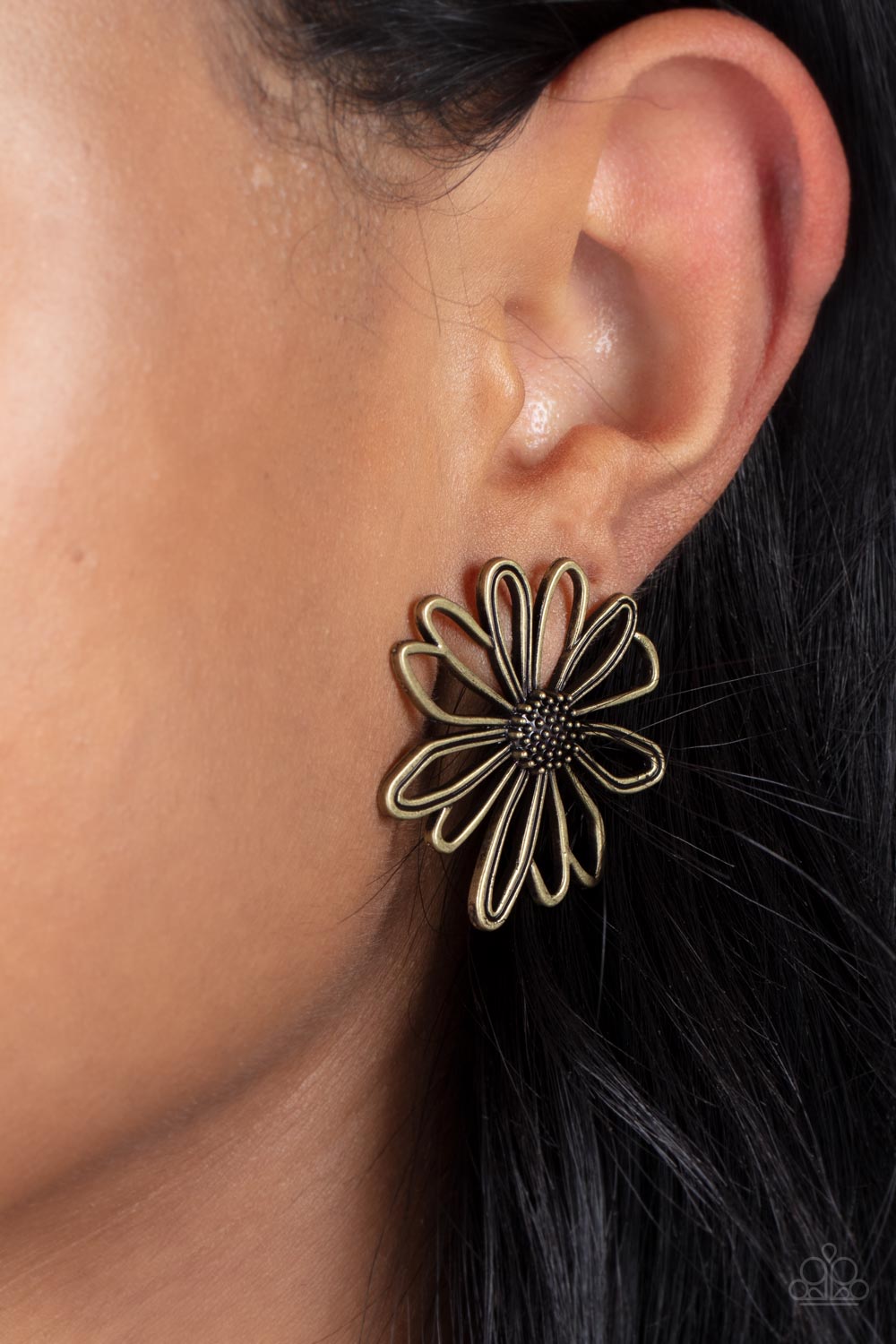 Artisan Arbor - Brass Earrings