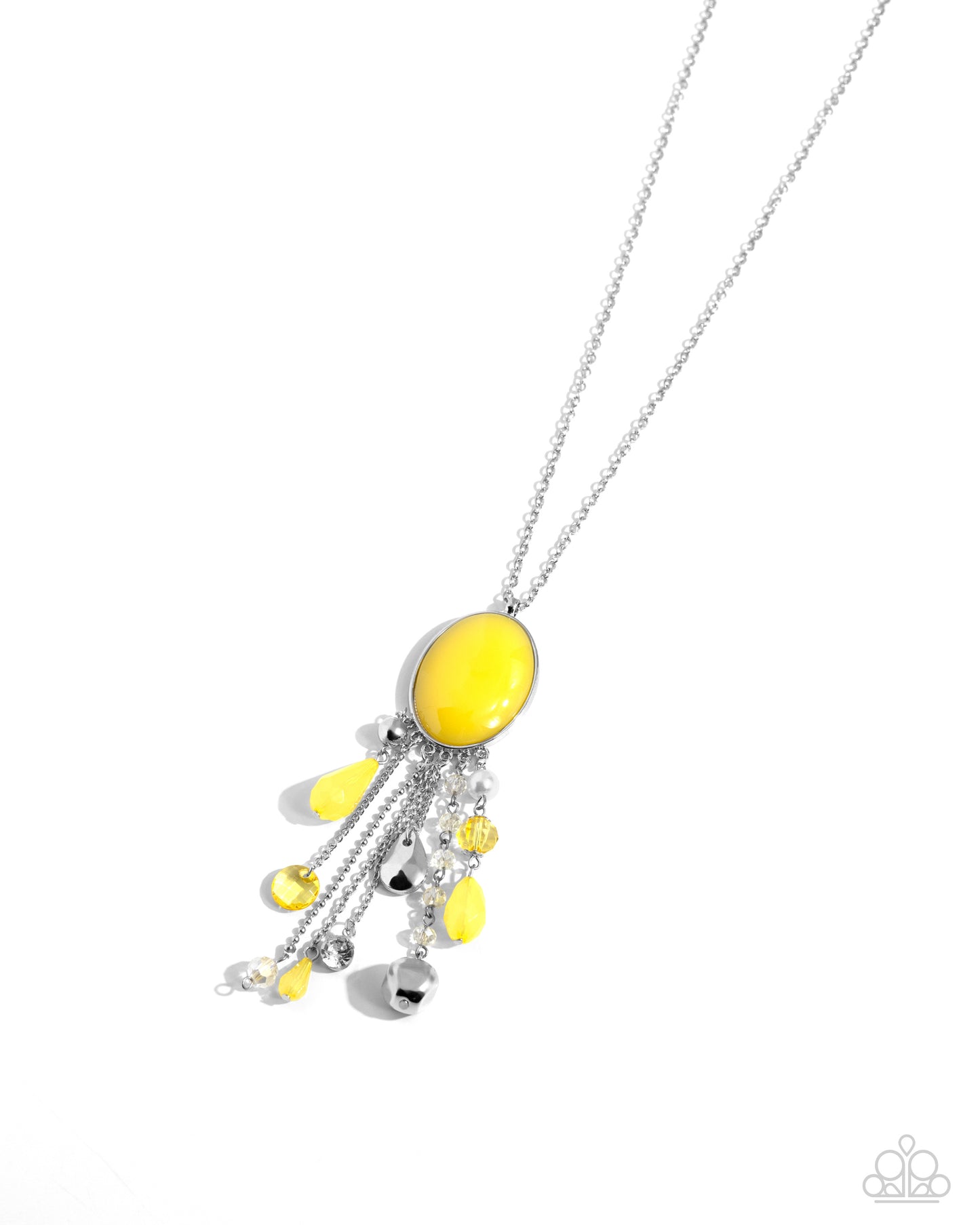 Whimsical Wishes - Yellow Necklace Earring set