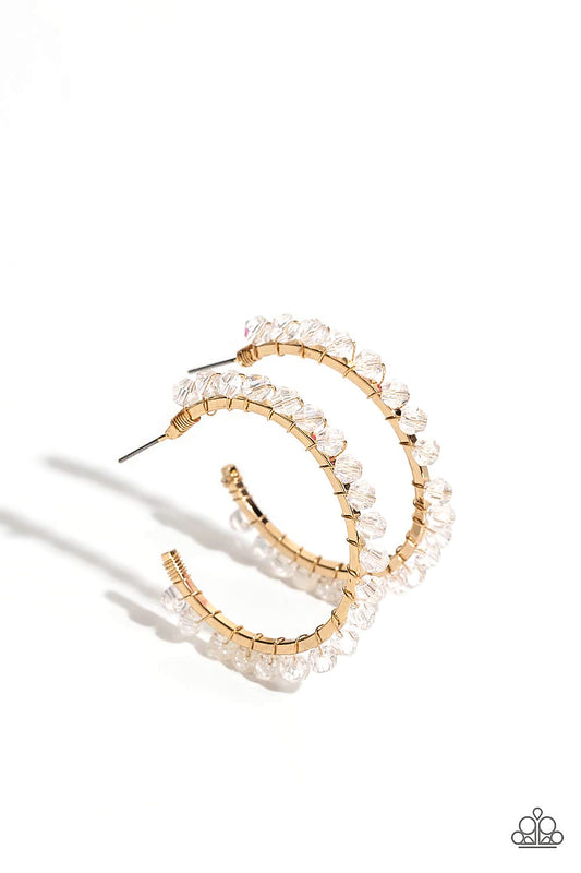 Halo Hustle - Gold Hoop Earrings