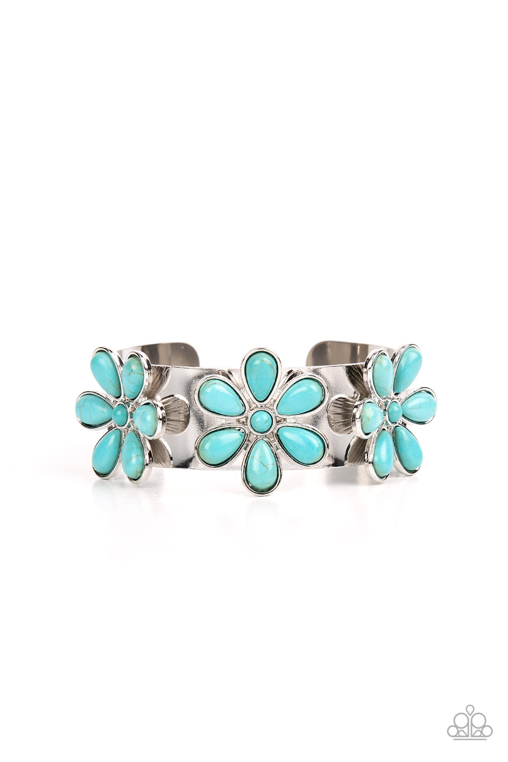 Desert Flower Patch - Blue Bracelet