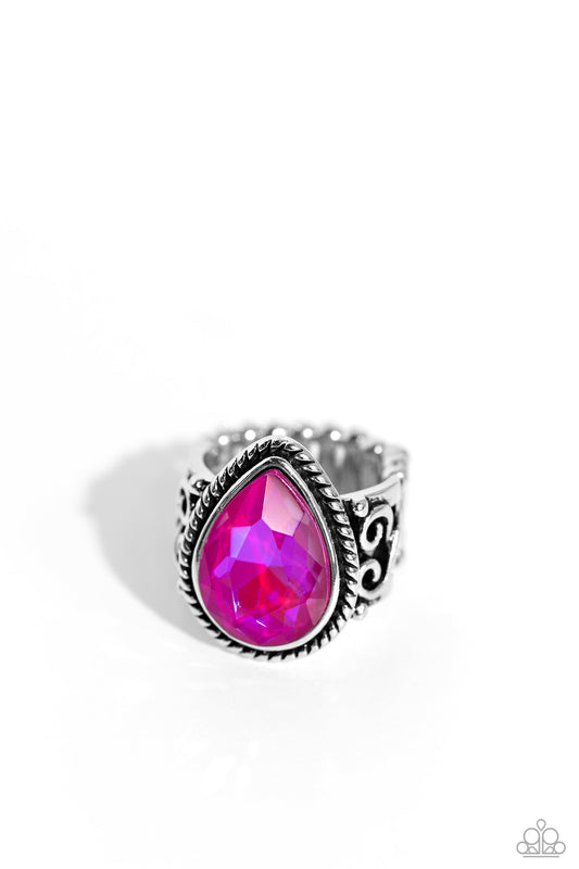 Supernatural Sparkle - Pink ring