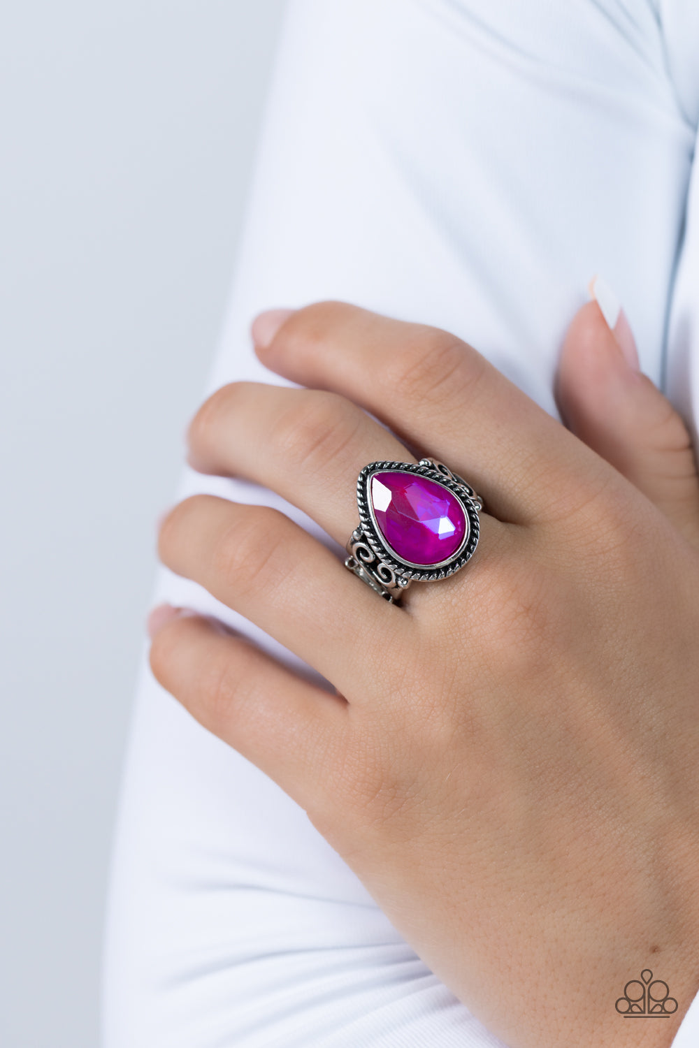 Supernatural Sparkle - Pink ring