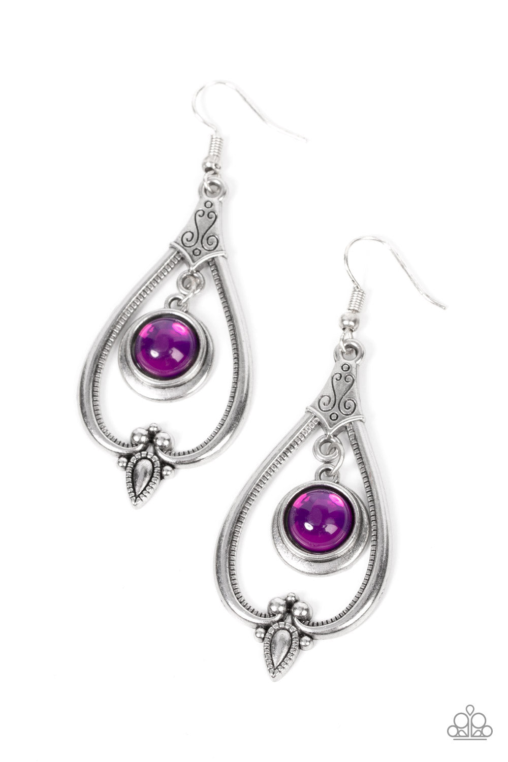 Ethereal Emblem - Purple Earring