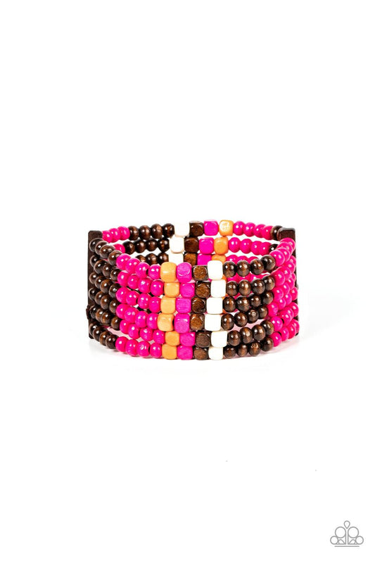 Dive into Maldives - Pink  Bracelet