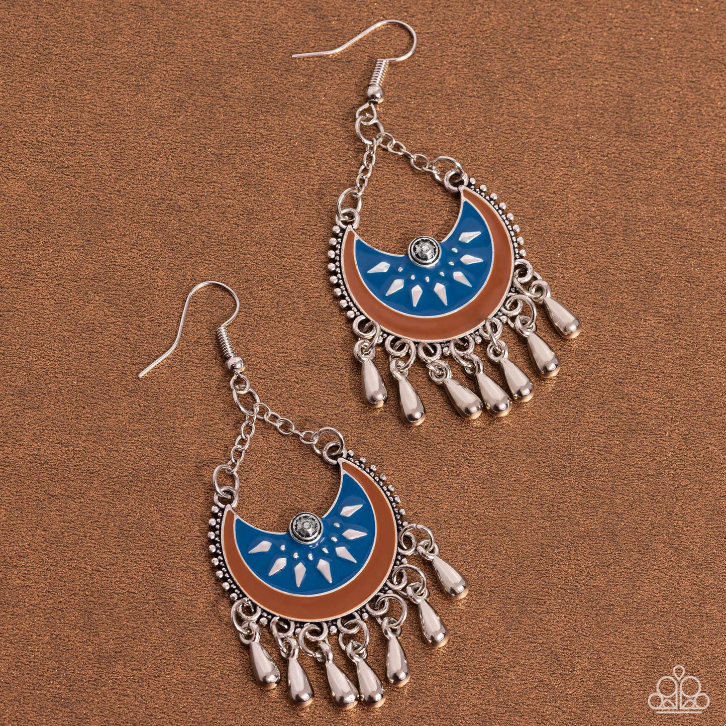 Just Need CHIME - Blue Earrings