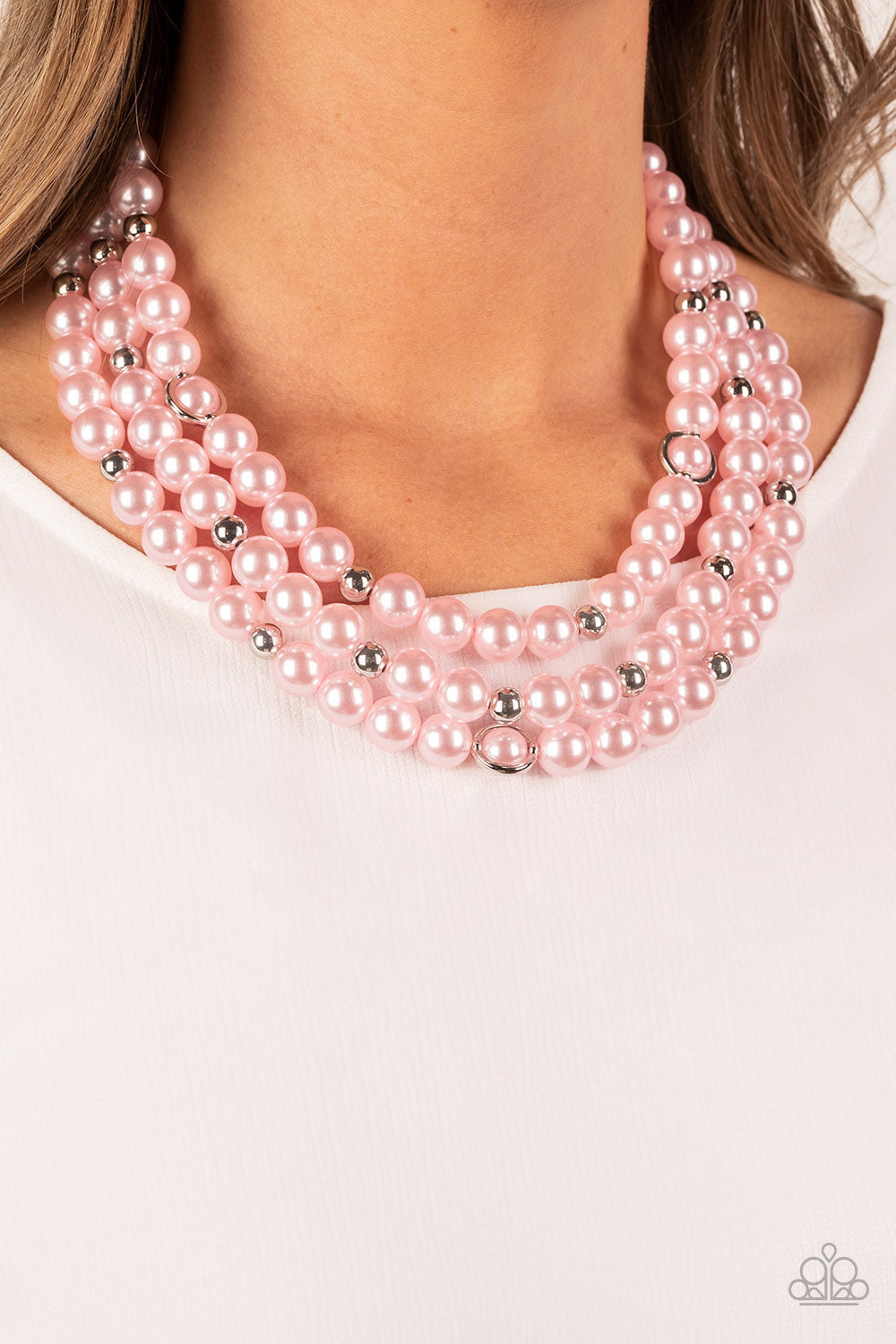 Needs No Introduction - Pink Necklace Earring Set