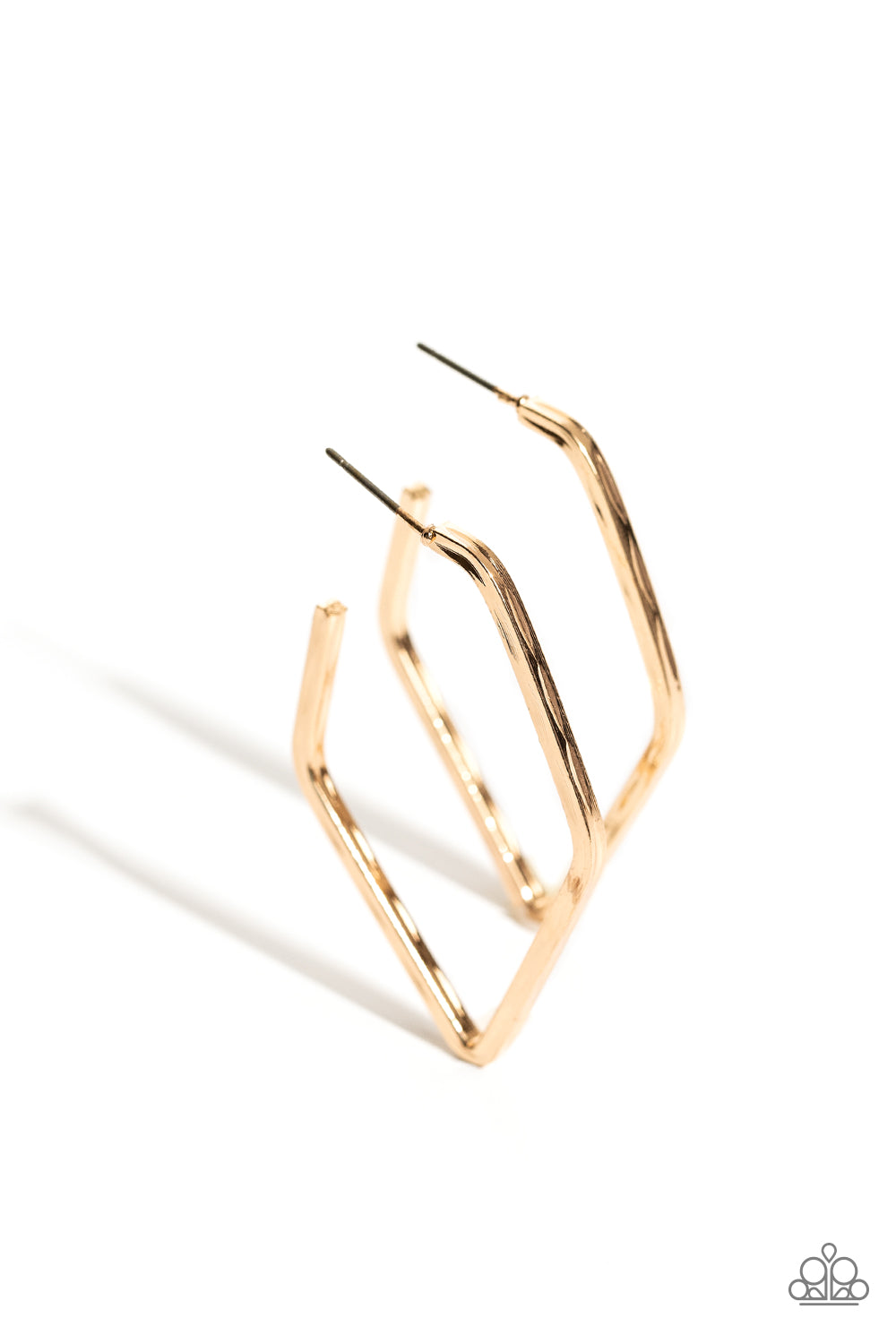 Winning Edge - Gold Hoop Earringas