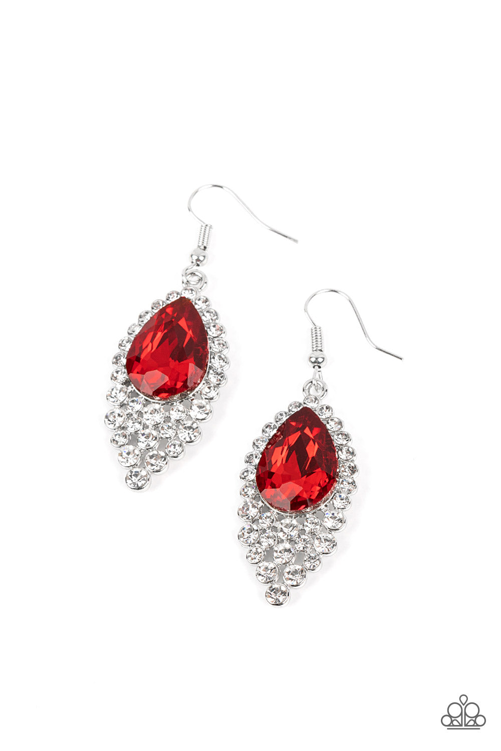 Glorious Glimmer - Red Earring