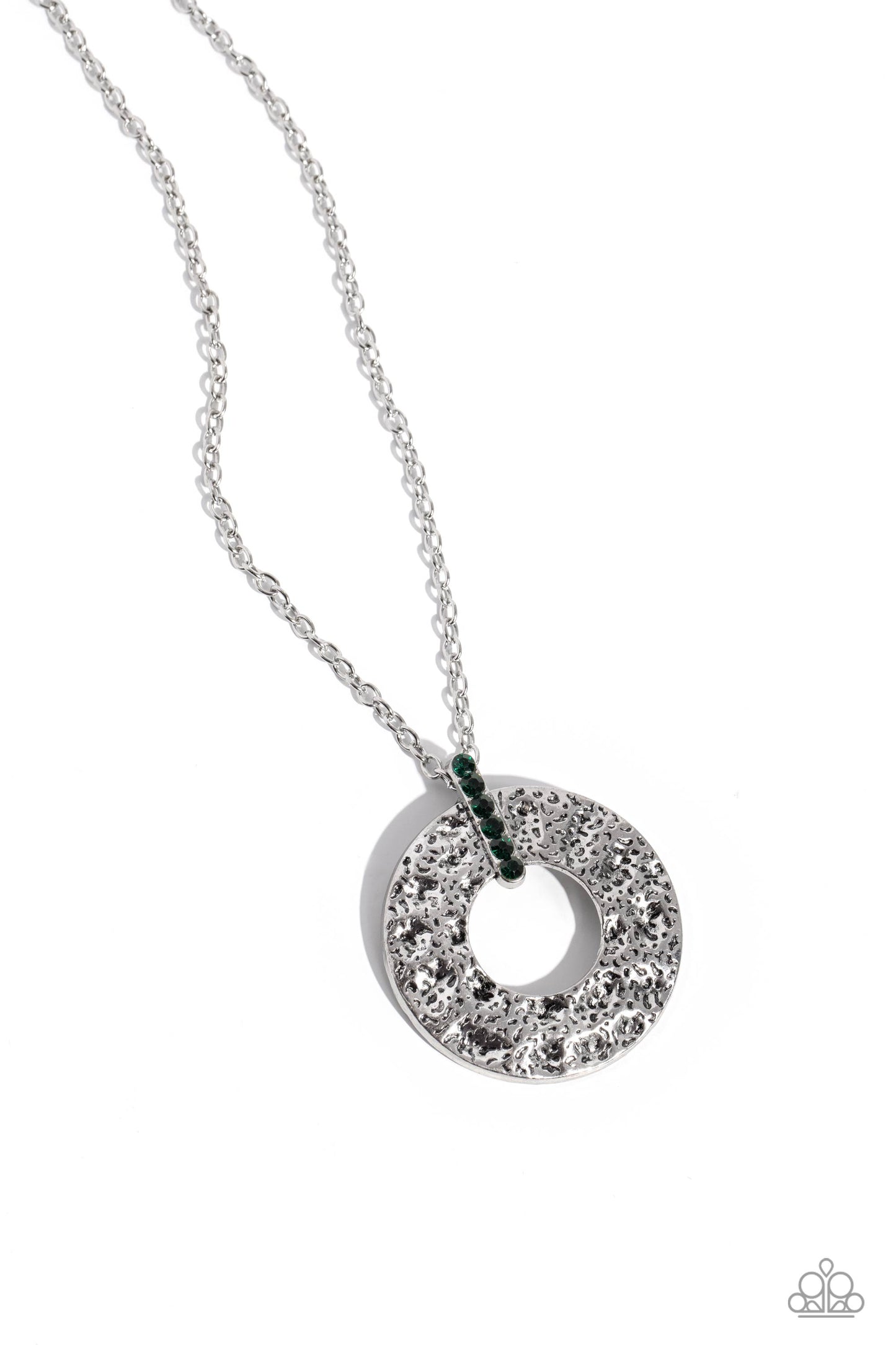 Modern Memento - Green Necklace