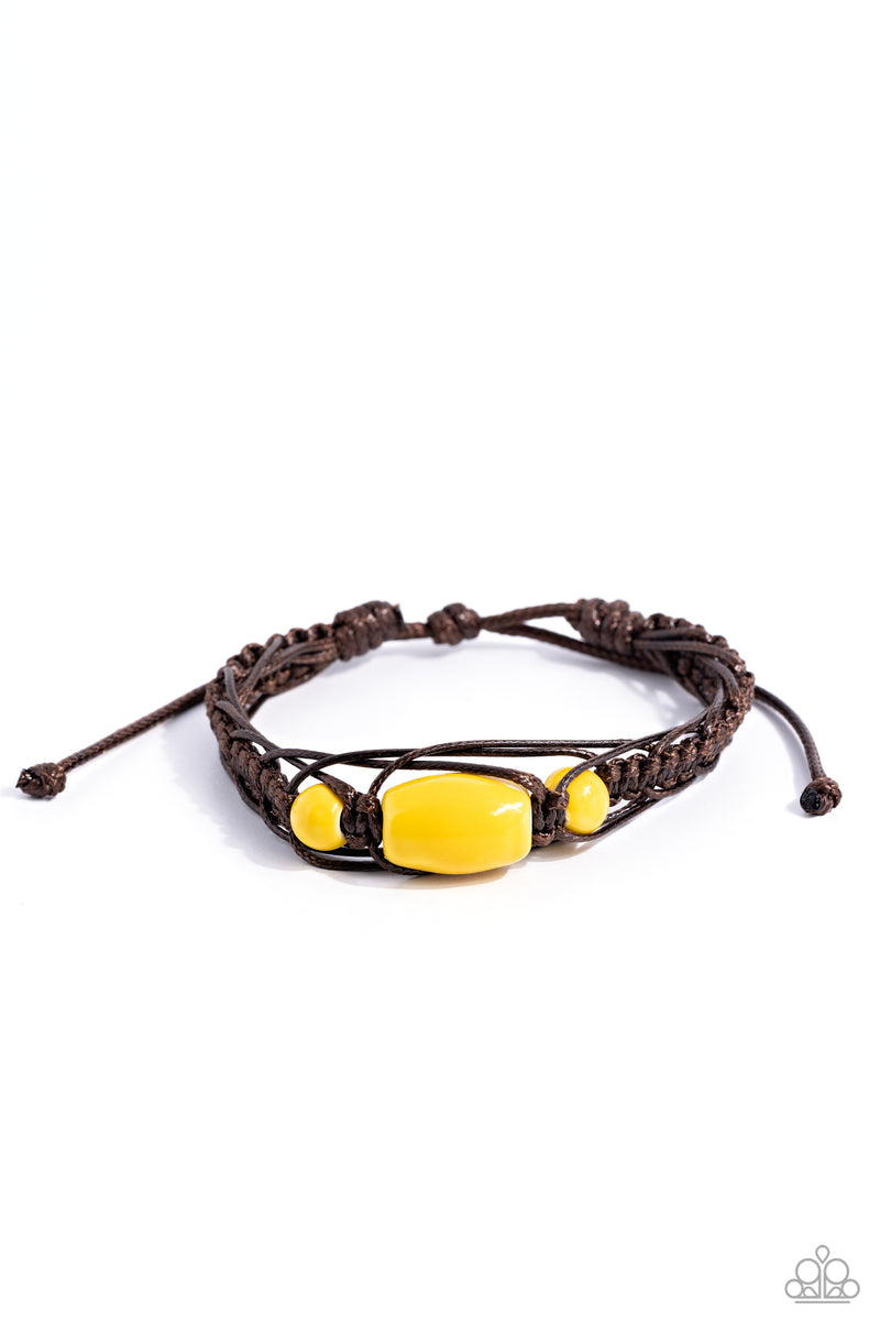 SOJOURN On - Yellow Urban Bracelet