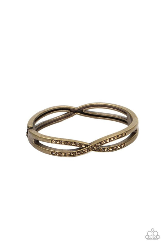 Woven in Wealth - Brass Bracelet -