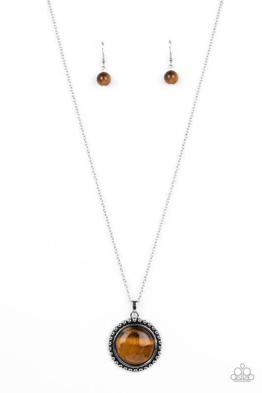 Sonoran Summer - Brown Necklace Earring set