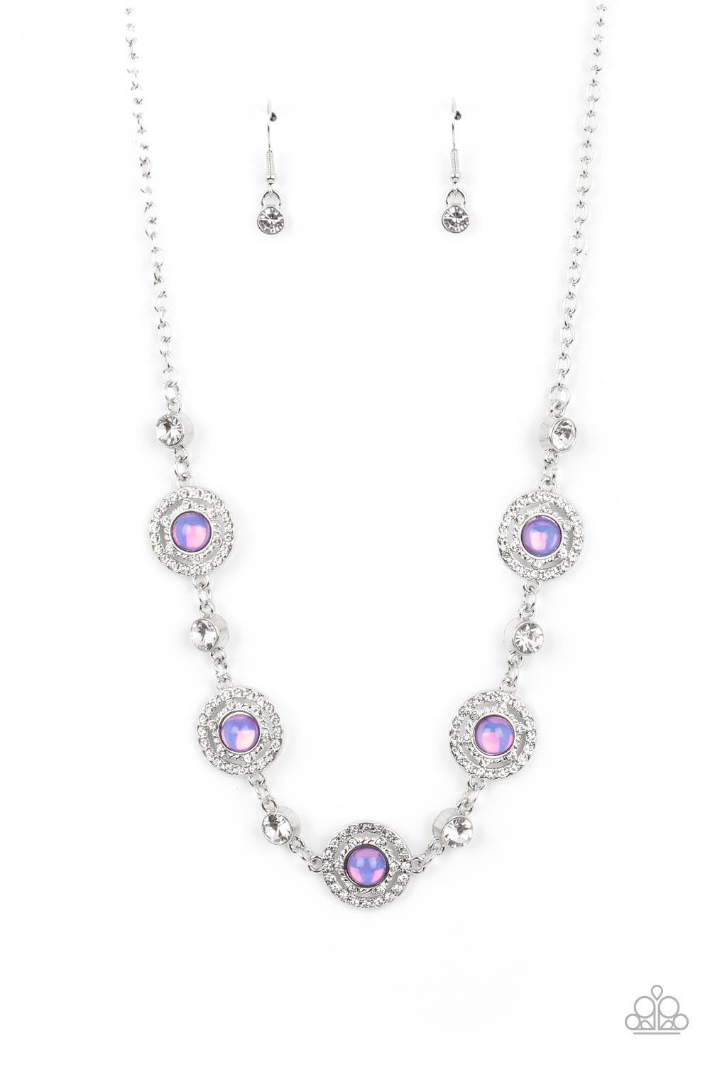 Summer Dream - Purple Necklace Earring Set