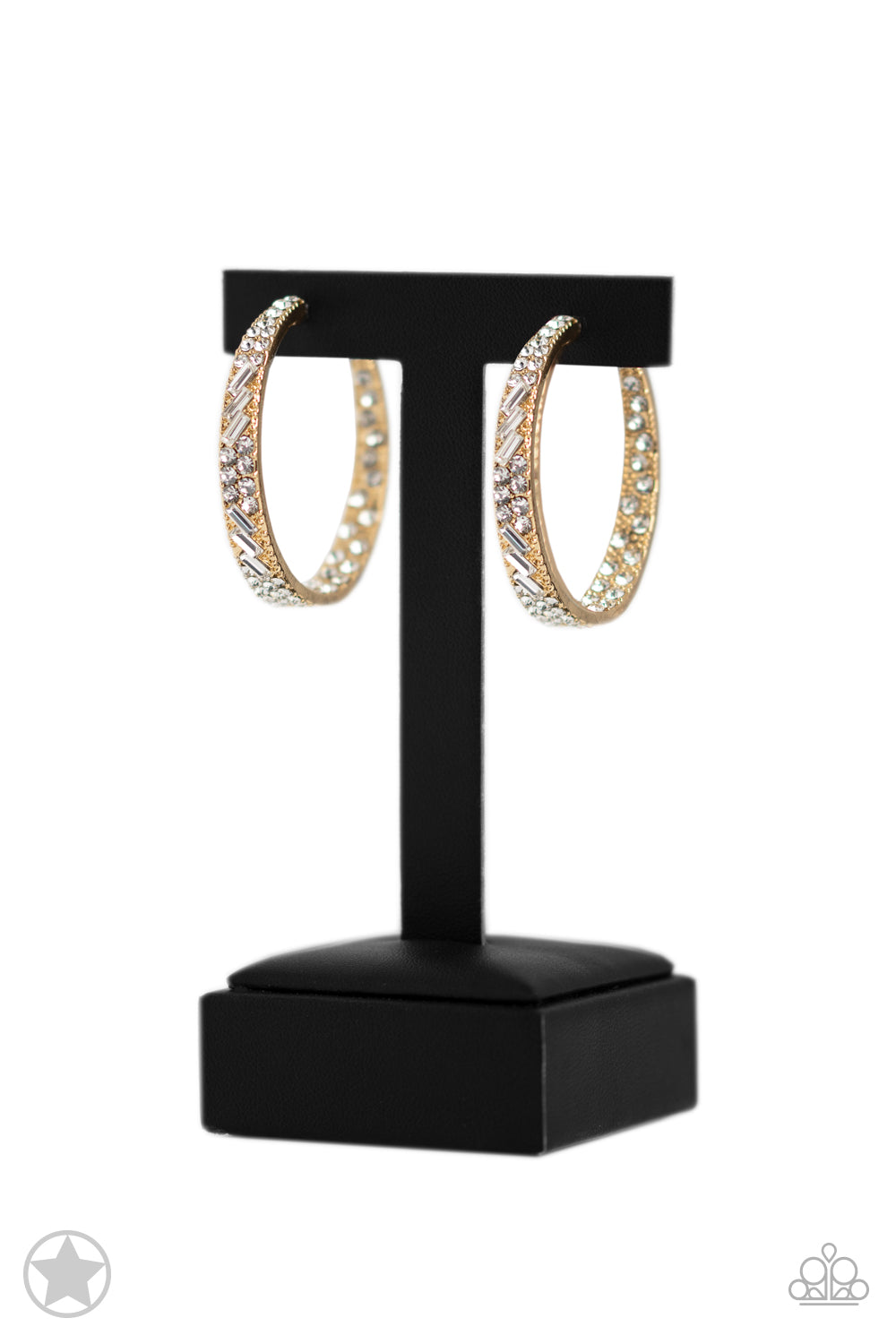 GLITZY By Association - Gold Hopp Earring