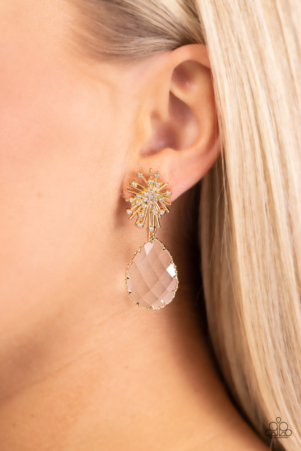 Stellar Shooting Star - Gold Earings