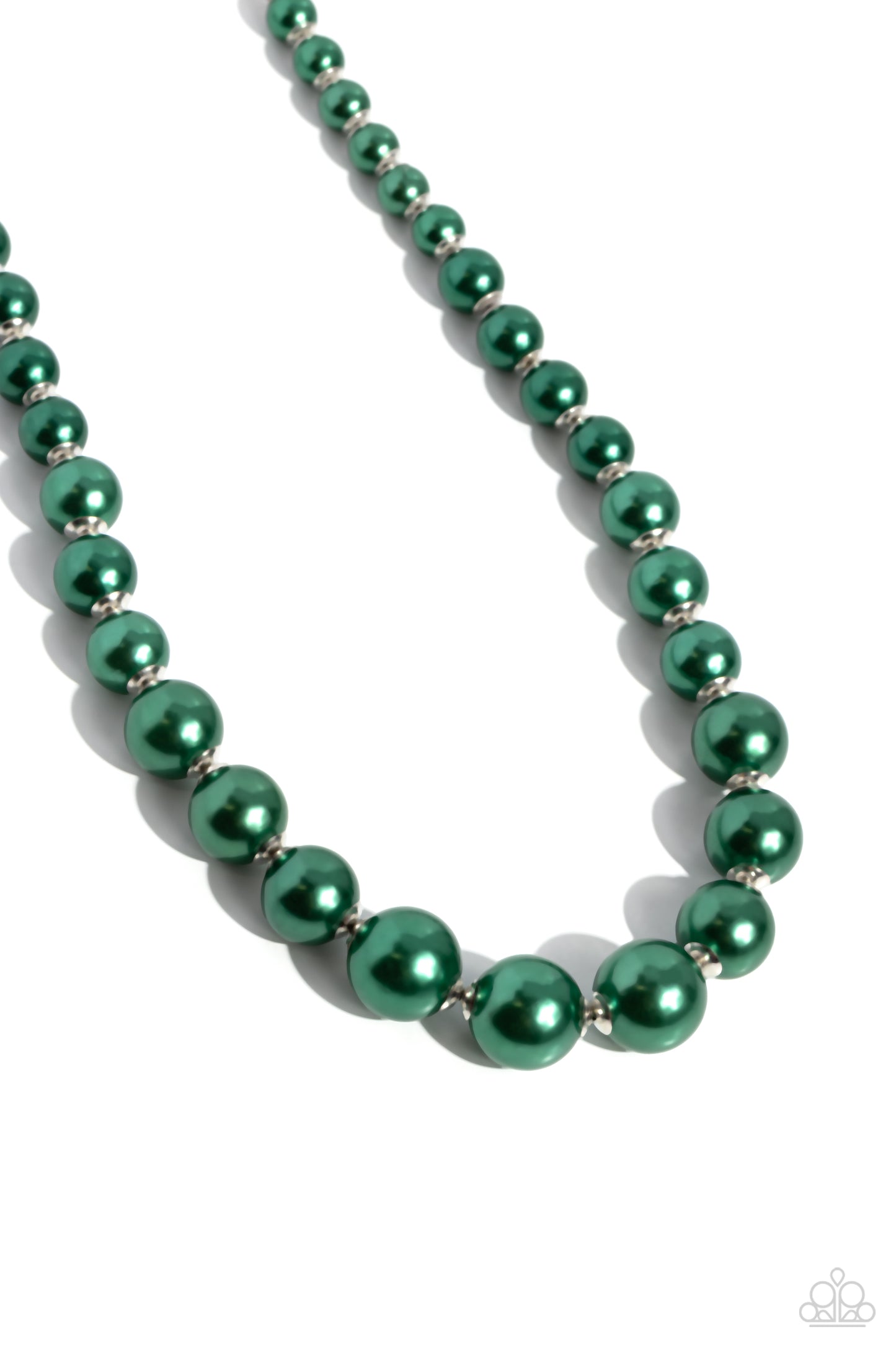 Manhattan Mogul - Green Necklace Earring Set