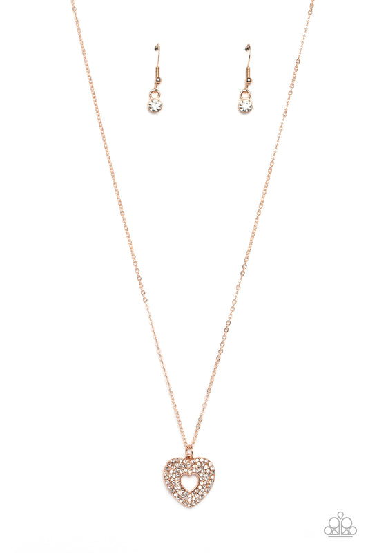 Romantic Retreat - Rose Gold Necklace