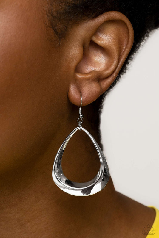 Subtle Solstice - Silver Earring