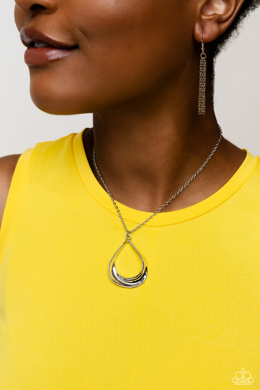 Subtle Season - Silver Necklace