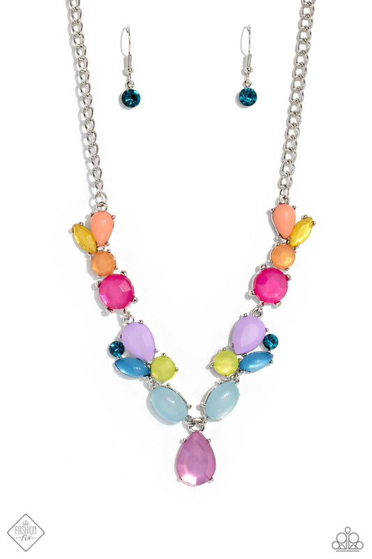 Puzzled Production - Multi Necklace Earring set