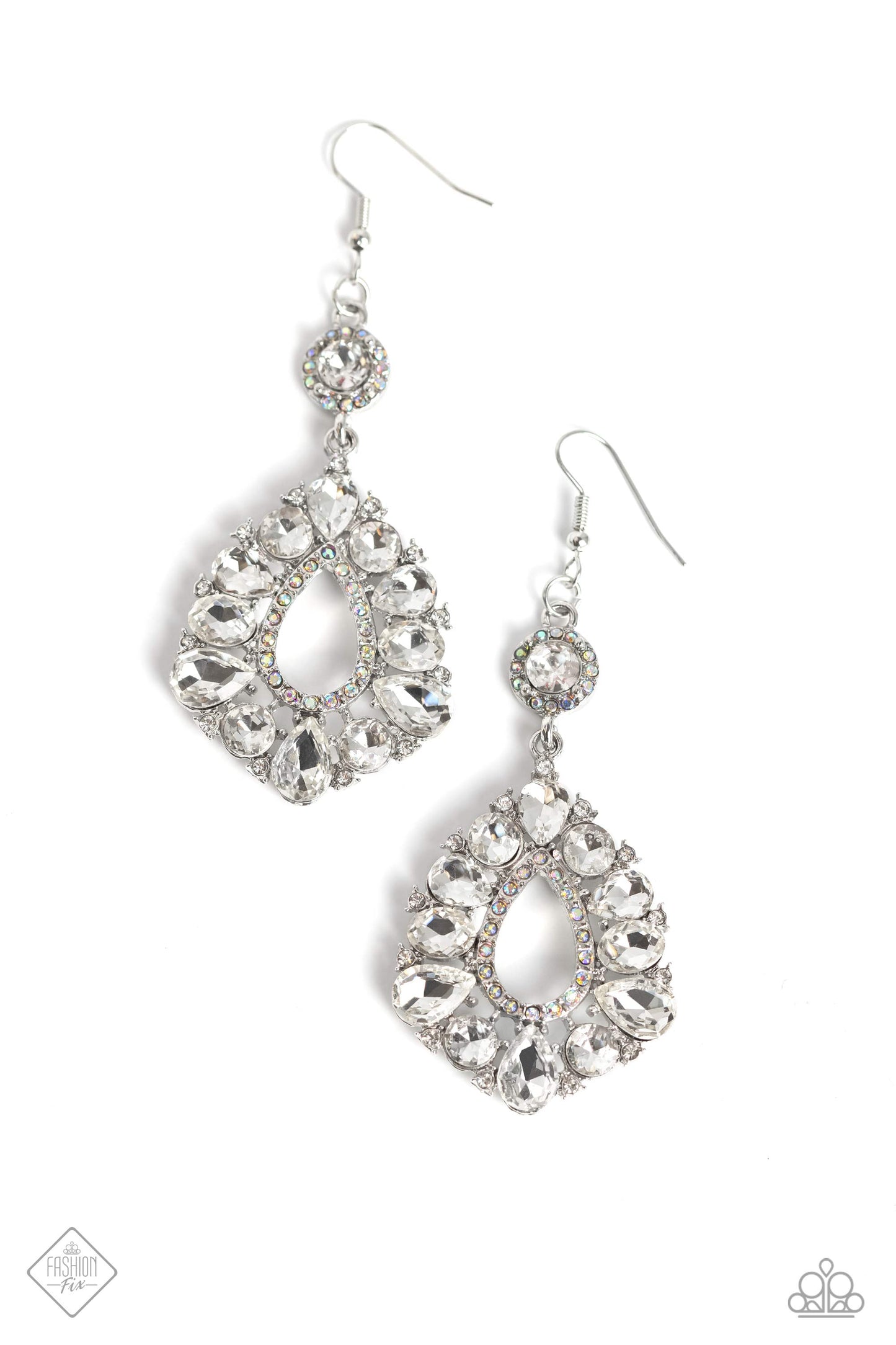 Happily Ever Exquisite - White Earrings