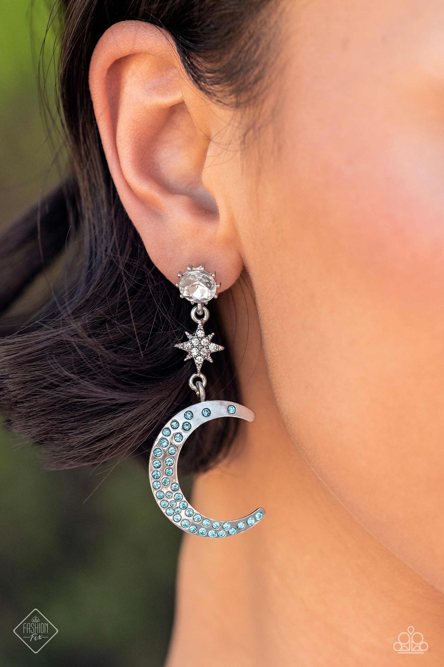 Galactic Grouping - Blue Earrings