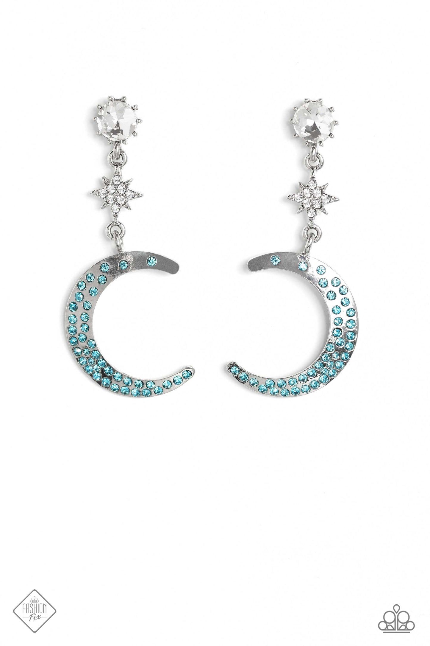 Galactic Grouping - Blue Earrings