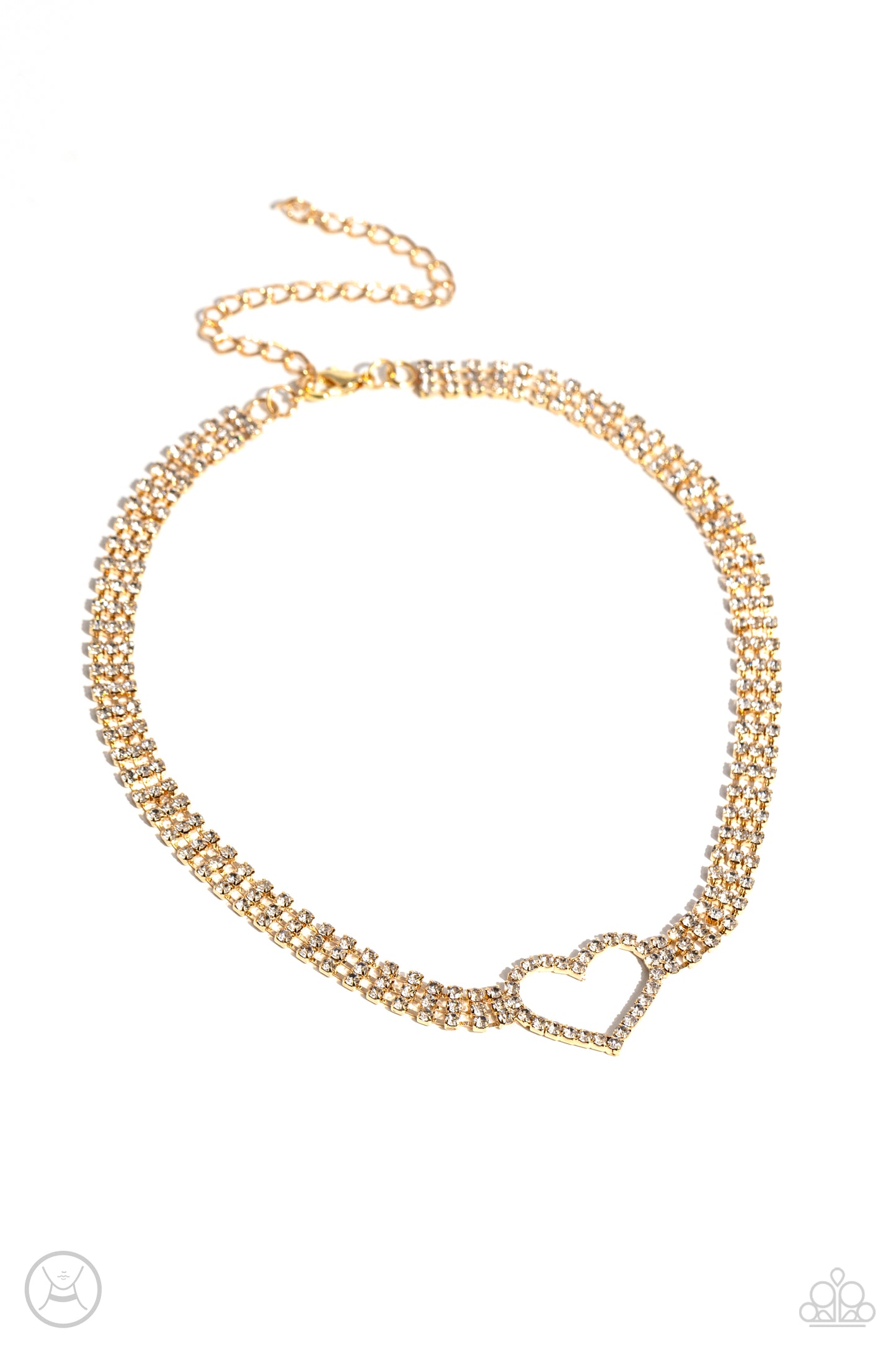 Rows of Romance - Gold Choker