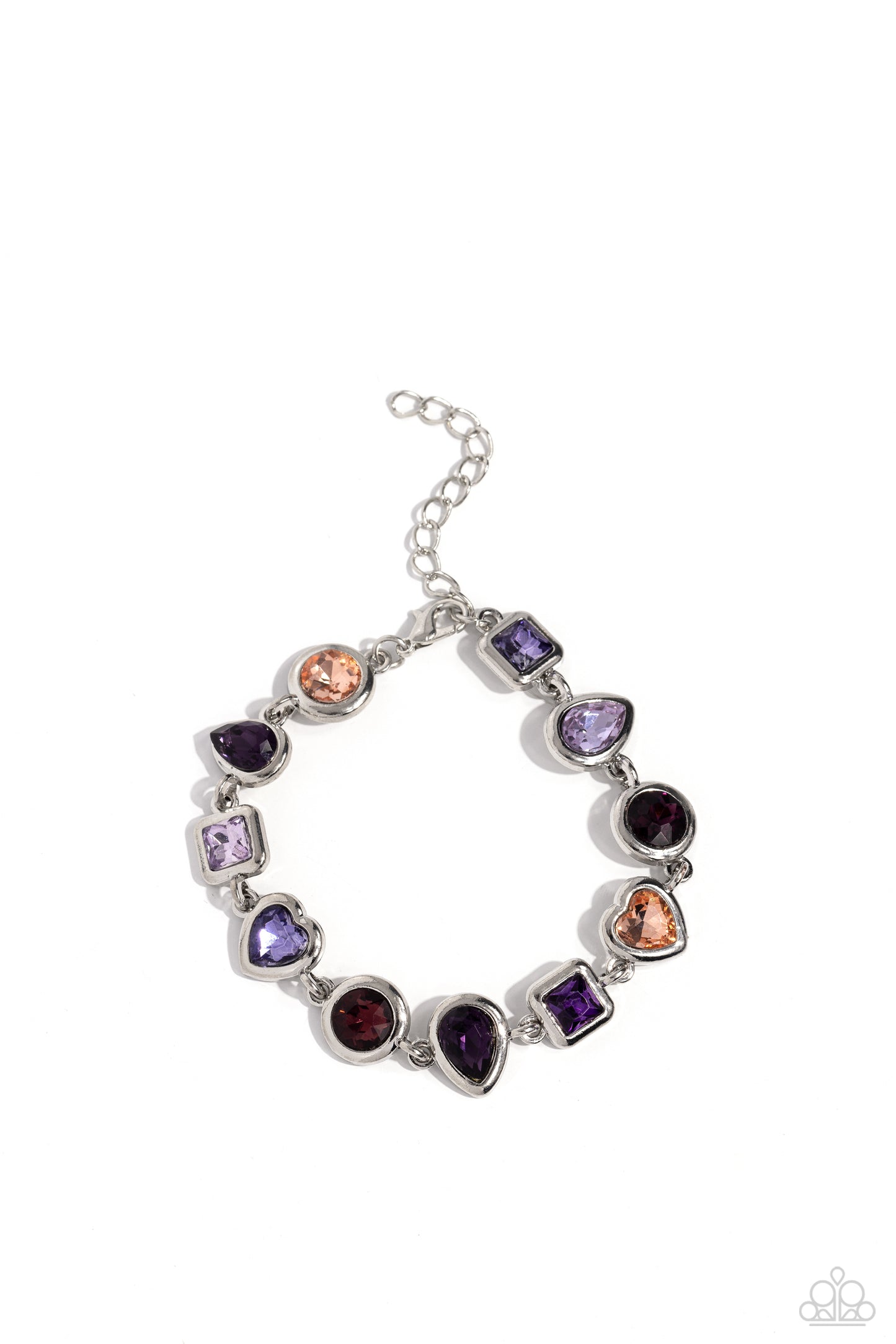 Abstract Admirer - Purple  Choker & Bracelet