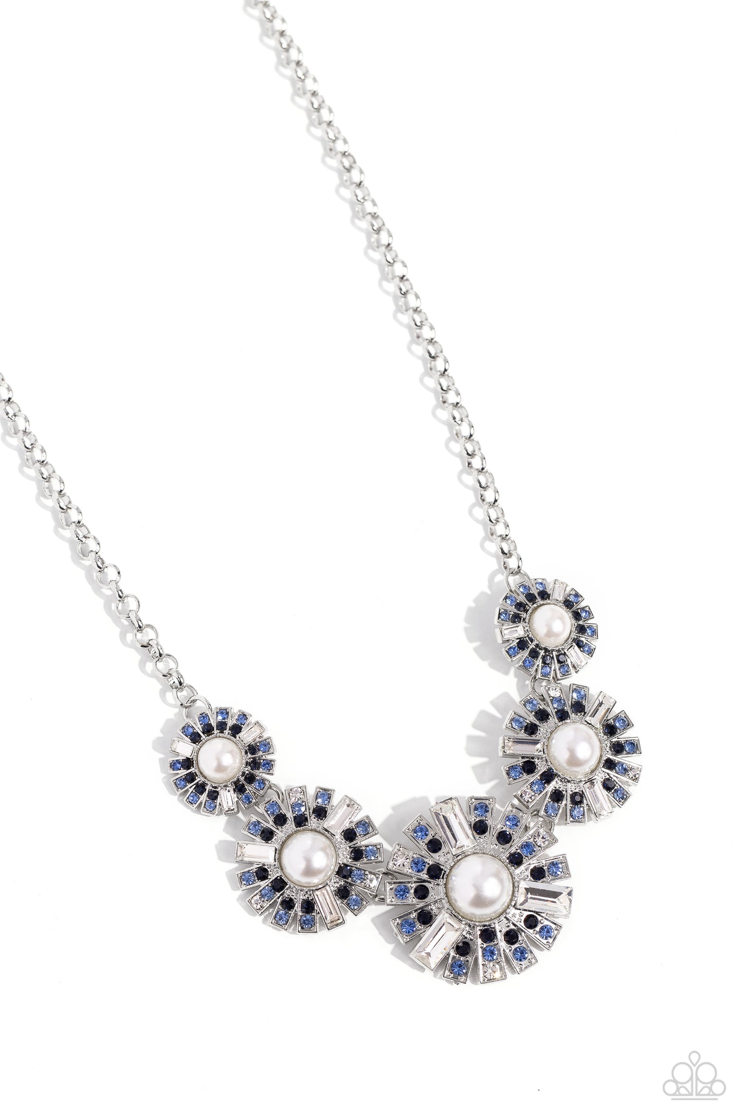 Gatsby Gallery - Blue Necklace Earring Set