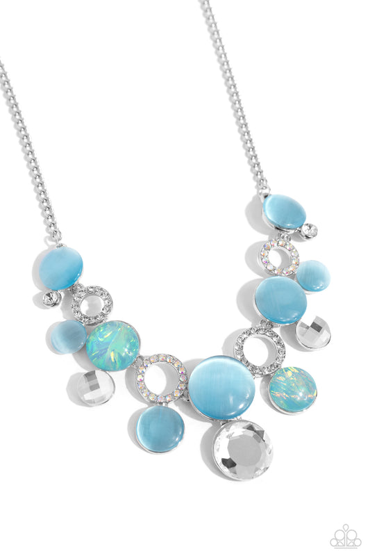 Corporate Color - Blue Necklace Earring Set