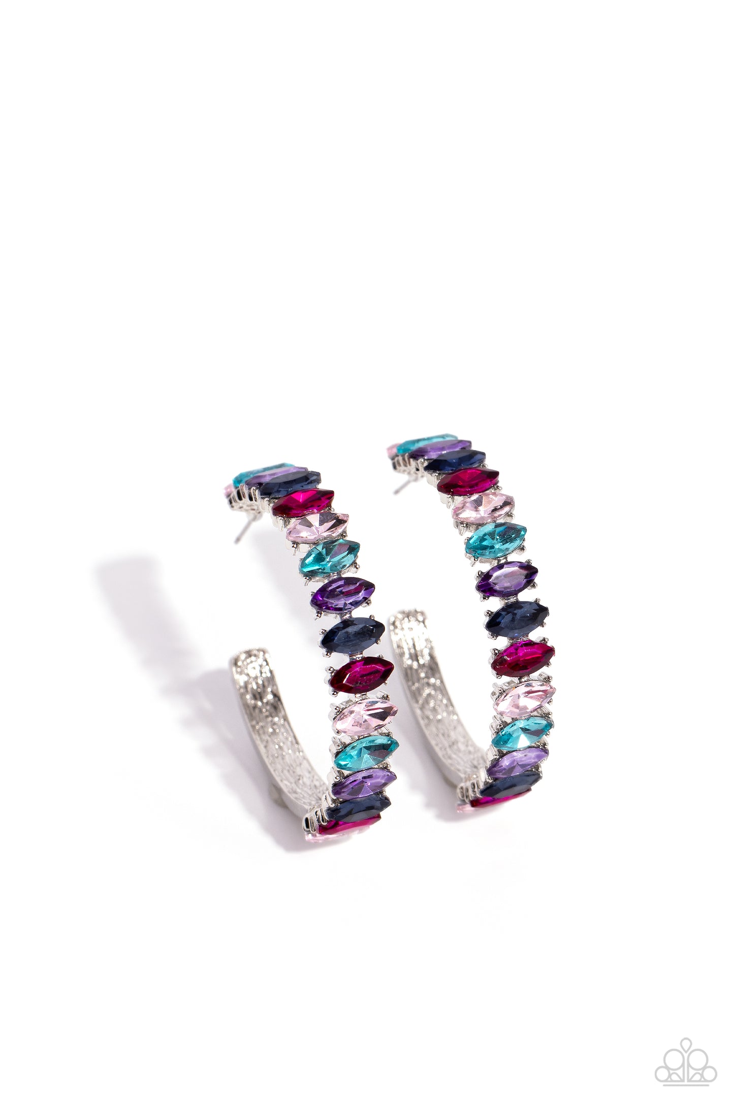 Rainbow Range - Multi  Hoop Earrings