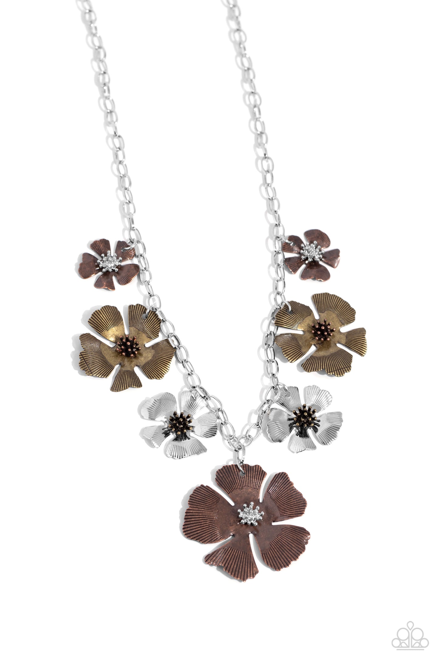 Prideful Pollen - Multi Necklace Earring Set