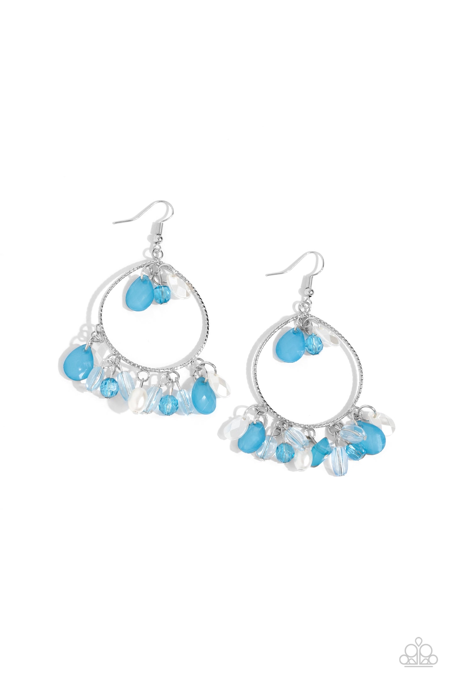 Elite Expression - Blue Earrings