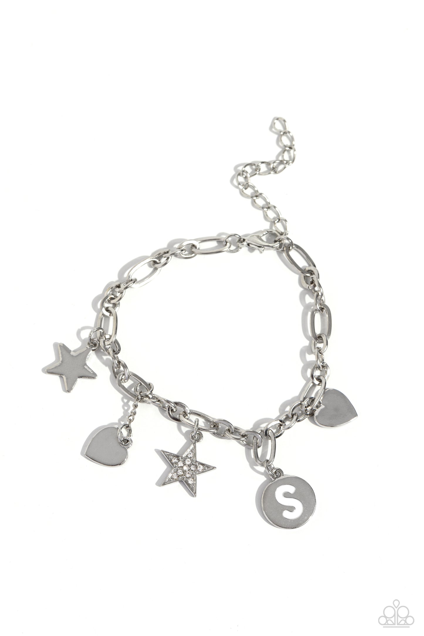 Legacy Letters - White - S Bracelet