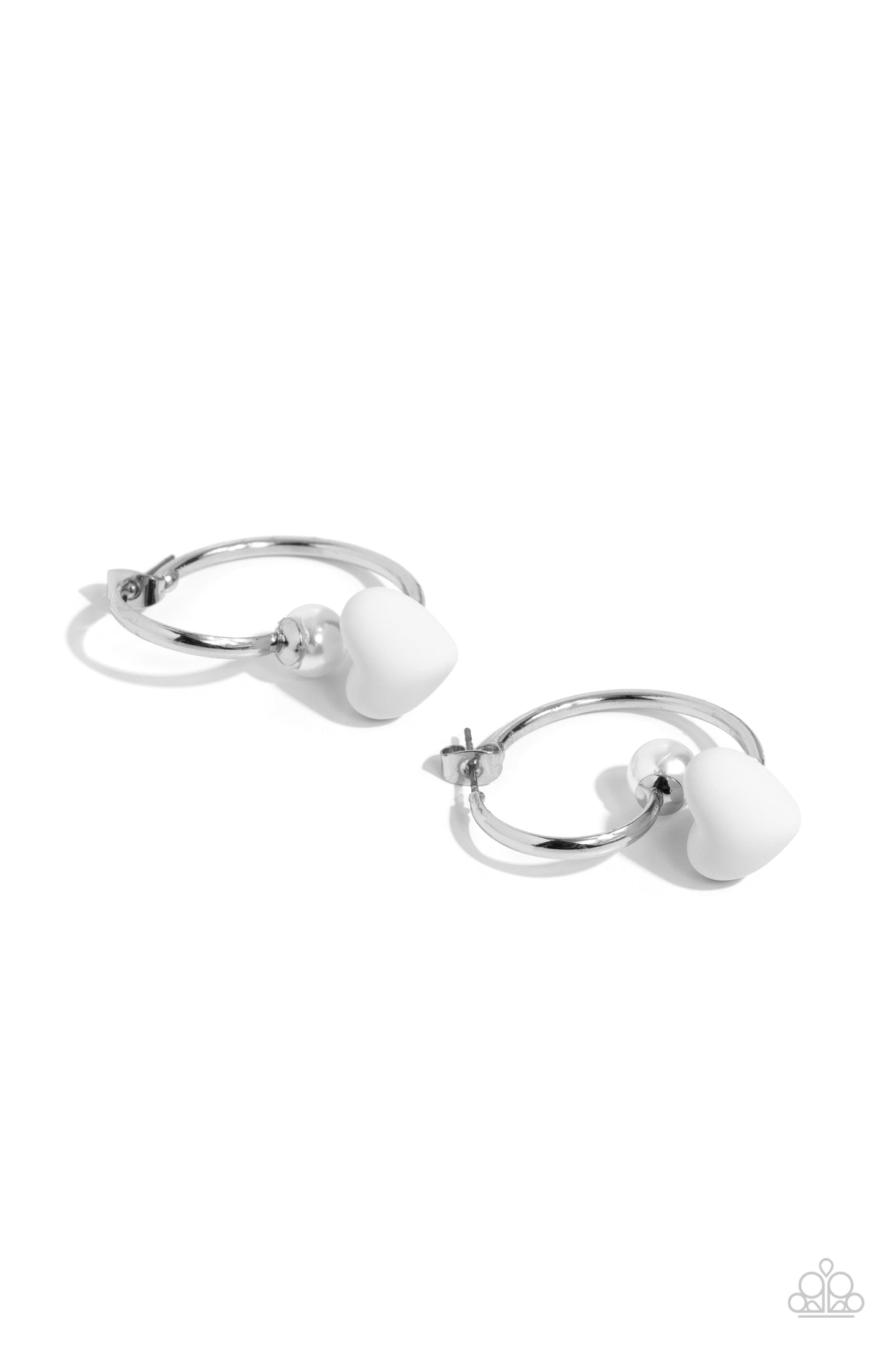 Romantic Representative - White Earring