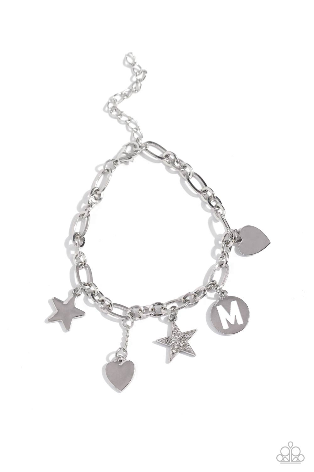 Legacy Letters - White - M Bracelet