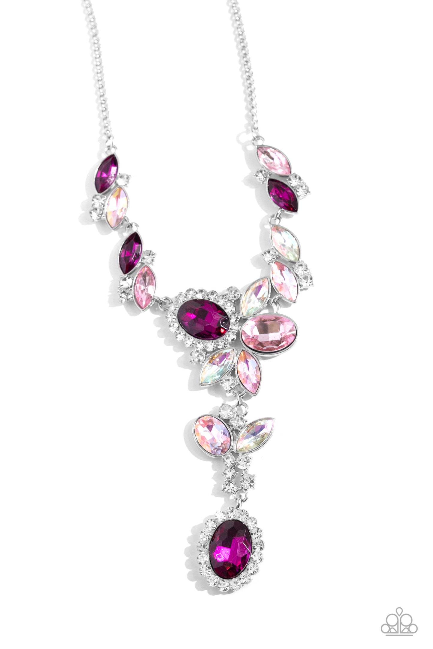 Generous Gallery - Pink Necklace Earring Set