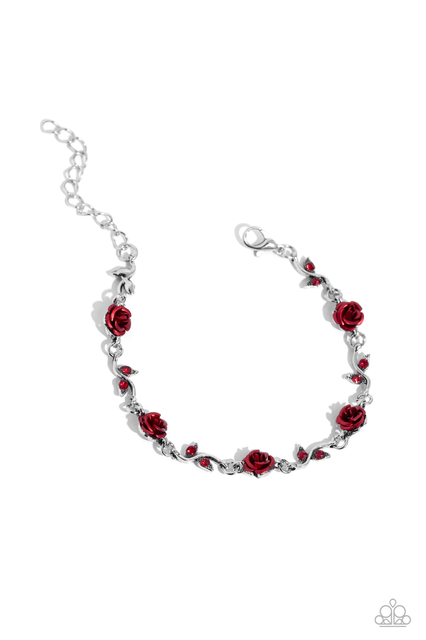 Roses Supposes - Red Bracelet & Earring