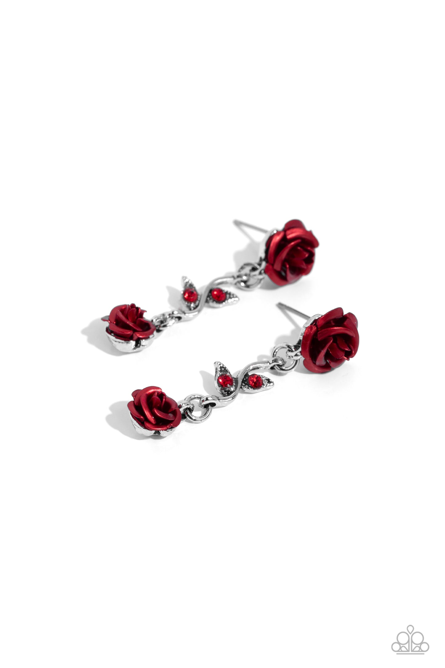 Roses Supposes - Red Bracelet & Earring