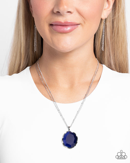 Showstopping Season - Blue Necklace