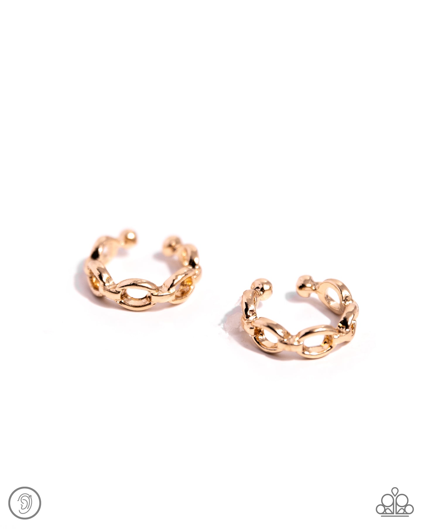 Mandatory Musings - Gold Cuff Earrings