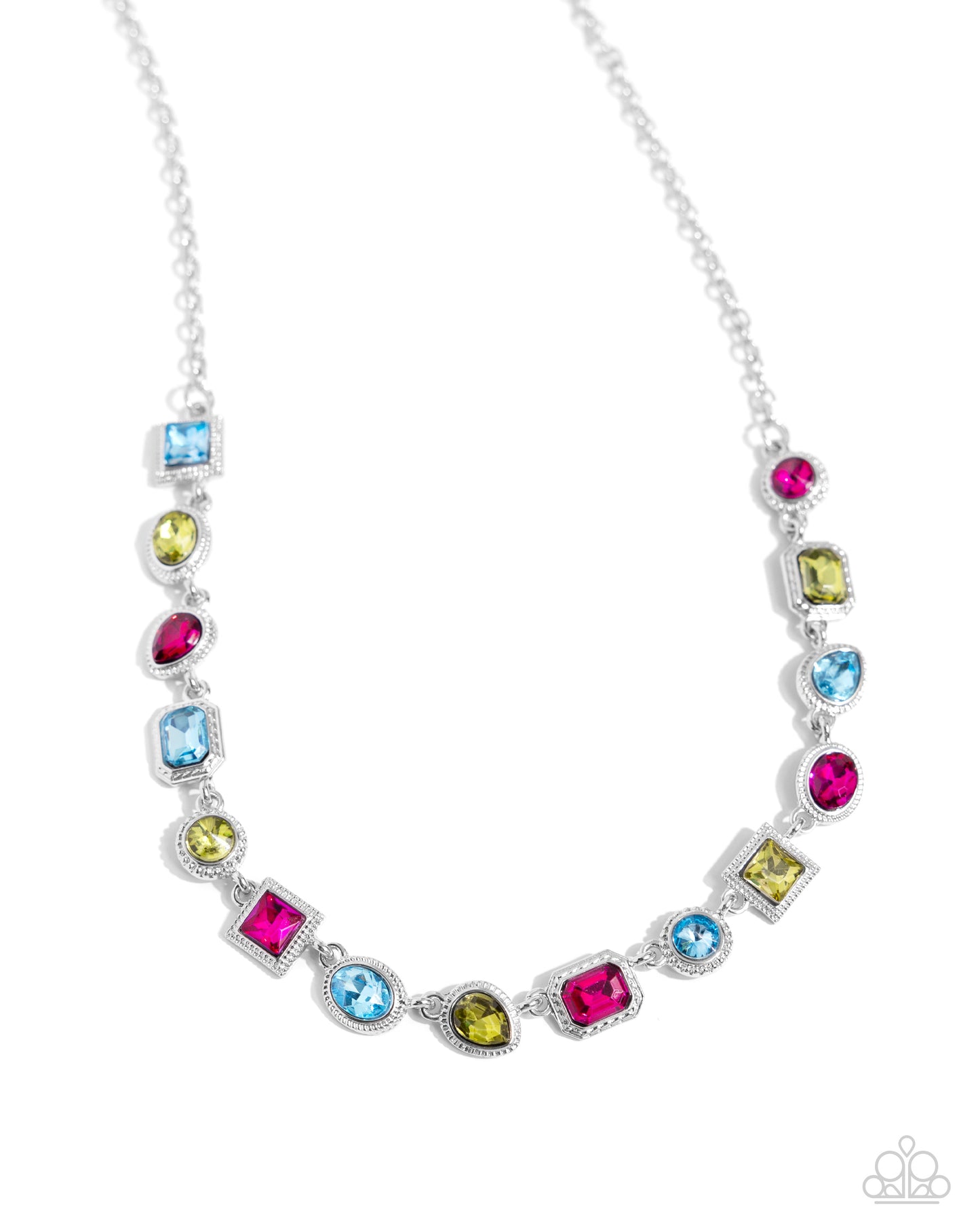 Gallery Glam - Multi Necklace Earring Set